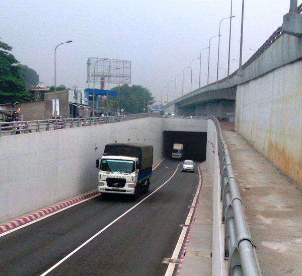 Hầm chui ngã tư Vũng Tàu tuyên đường huyết mạch vận tải bắc nam 11